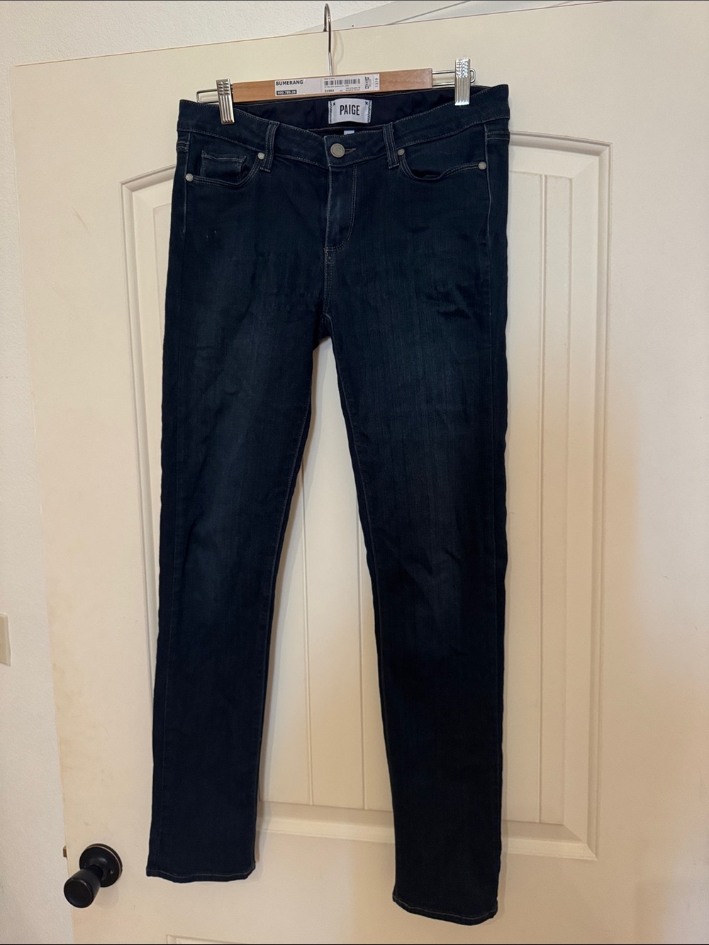 PAIGE Black Skinny Jeans for Women